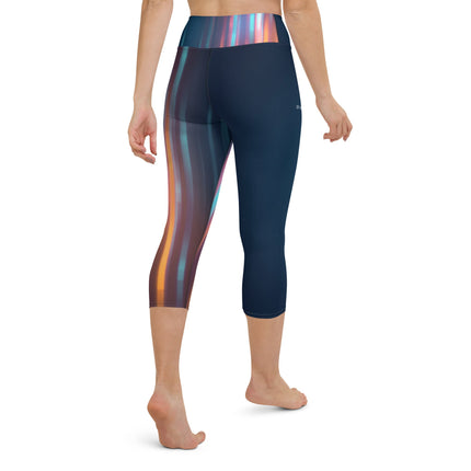 A Night Out Women's Yoga Capri Leggings - Trump Tees