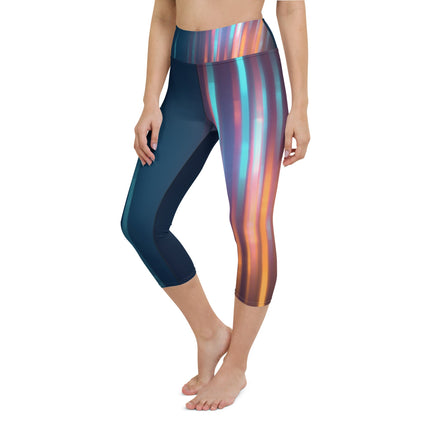 A Night Out Women's Yoga Capri Leggings - Trump Tees