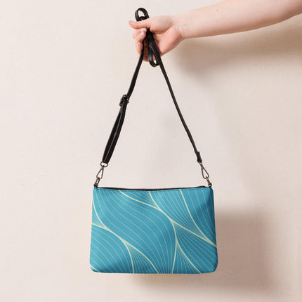 Abstract Blue Crossbody Bag - Trump Tees