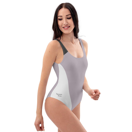 Abstract Graphic Women's One - Piece Swimsuit - Trump Tees