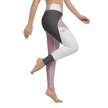 Abstract Graphic Yoga Leggings - Trump Tees