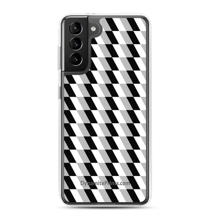 Abstract Gray Clear Case for Samsung® - Trump Tees