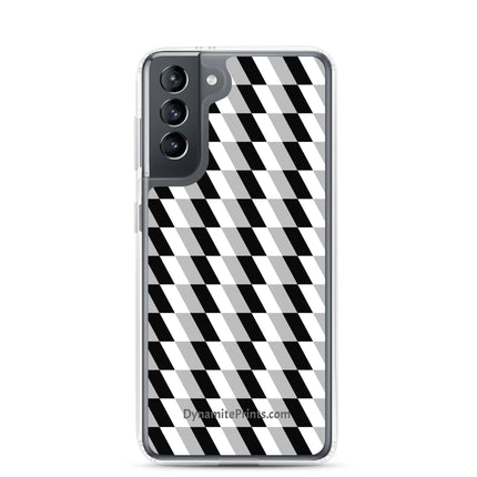 Abstract Gray Clear Case for Samsung® - Trump Tees