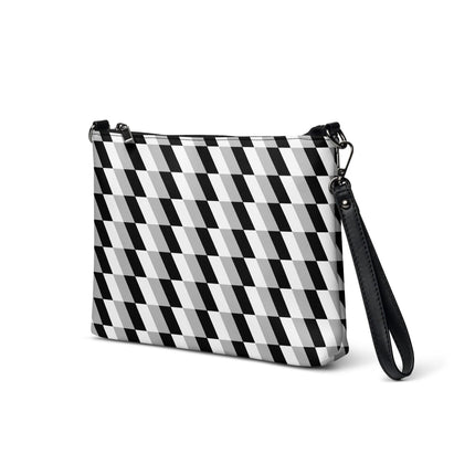 Abstract Gray Crossbody Bag - Trump Tees