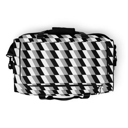 Abstract Gray Duffle bag - Trump Tees