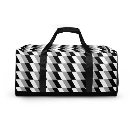 Abstract Gray Duffle bag - Trump Tees