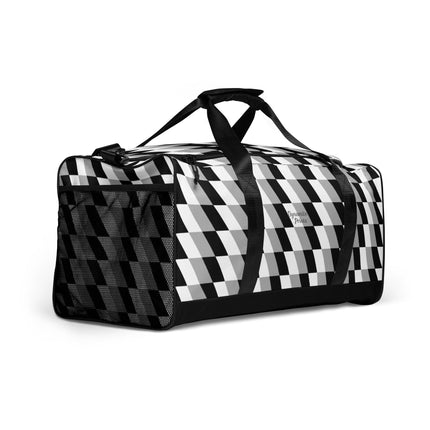 Abstract Gray Duffle bag - Trump Tees