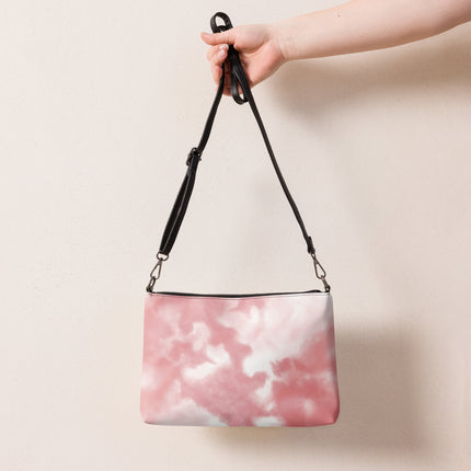 Pink Watercolor Crossbody Bag