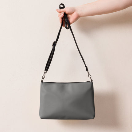 Gray Crossbody Bag