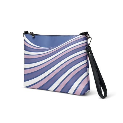 Purple Swirl Crossbody Bag