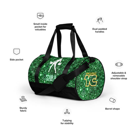 YC Cheer Sara Custom Sports Gym Bag