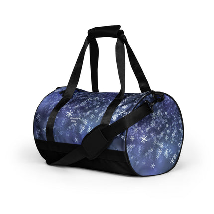 Snowflakes Gym Bag