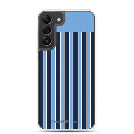 Blue Bars Clear Case for Samsung® - Trump Tees