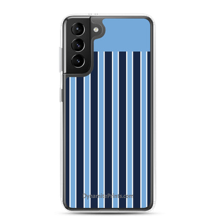 Blue Bars Clear Case for Samsung® - Trump Tees