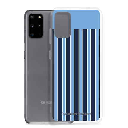 Blue Bars Clear Case for Samsung® - Trump Tees