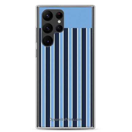 Blue Bars Clear Case for Samsung® - Trump Tees