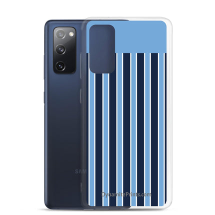 Blue Bars Clear Case for Samsung® - Trump Tees