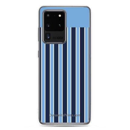 Blue Bars Clear Case for Samsung® - Trump Tees