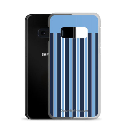 Blue Bars Clear Case for Samsung® - Trump Tees