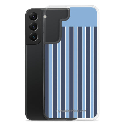 Blue Bars Clear Case for Samsung® - Trump Tees