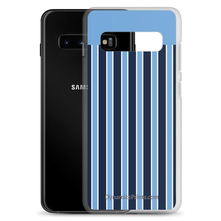 Blue Bars Clear Case for Samsung® - Trump Tees