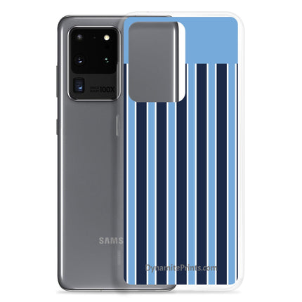 Blue Bars Clear Case for Samsung® - Trump Tees