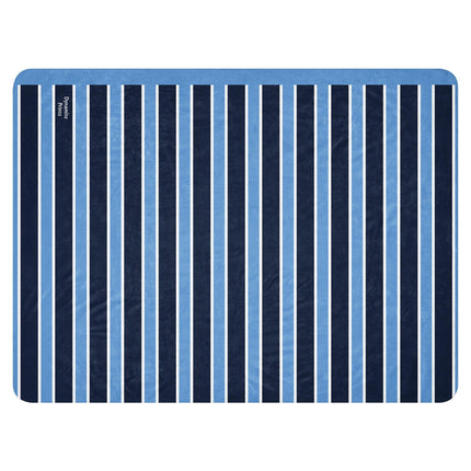 Blue Bars Sherpa Blanket - Trump Tees