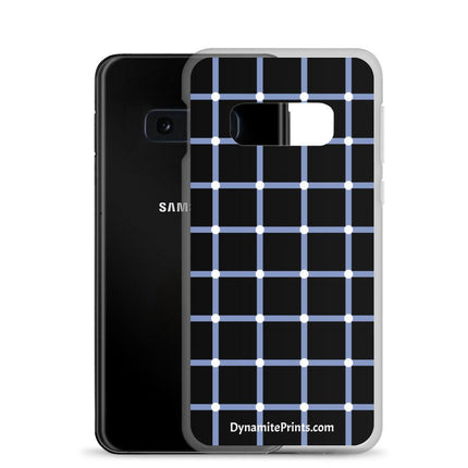 Blue Geometric Clear Case for Samsung® - Trump Tees