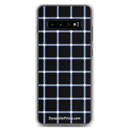 Blue Geometric Clear Case for Samsung® - Trump Tees