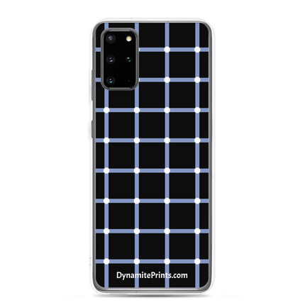 Blue Geometric Clear Case for Samsung® - Trump Tees