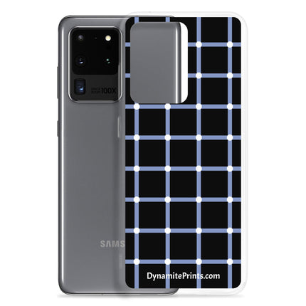 Blue Geometric Clear Case for Samsung® - Trump Tees