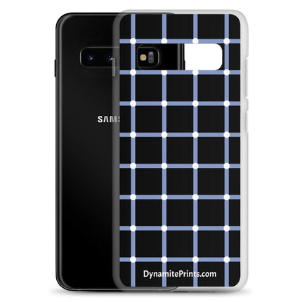 Blue Geometric Clear Case for Samsung® - Trump Tees