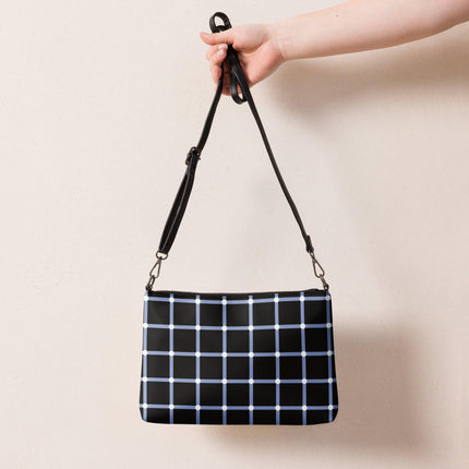 Blue Geometric Crossbody Bag - Trump Tees