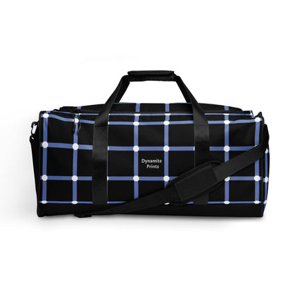 Blue Geometric Duffle bag - Trump Tees