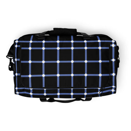 Blue Geometric Duffle bag - Trump Tees