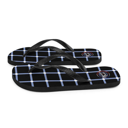 Blue Geometric Flip - Flops - Trump Tees