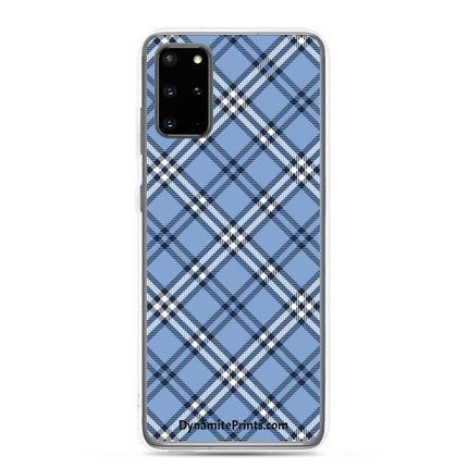 Blue Plaid Clear Case for Samsung® - Trump Tees