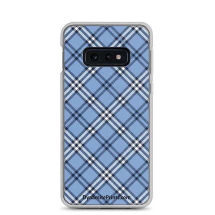 Blue Plaid Clear Case for Samsung® - Trump Tees