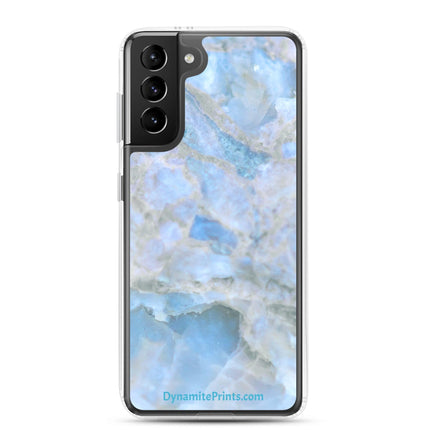 Blue Quartz Clear Case for Samsung® - Trump Tees