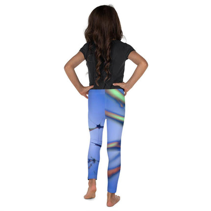 Blue Splatter Kids Leggings - Trump Tees