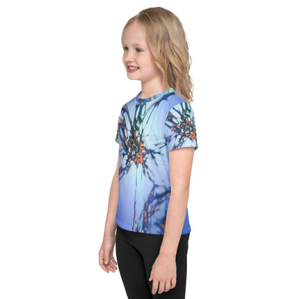 Blue Splatter Kids Shirt - Trump Tees