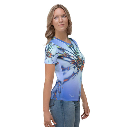 Blue Splatter Women's T-shirt - Trump Tees