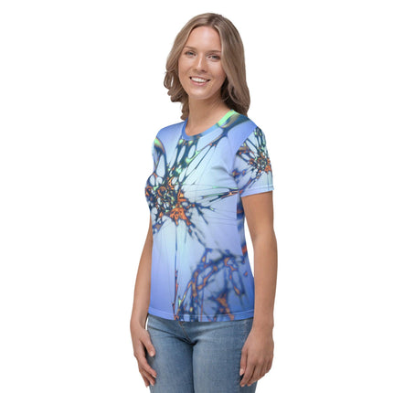 Blue Splatter Women's T-shirt - Trump Tees