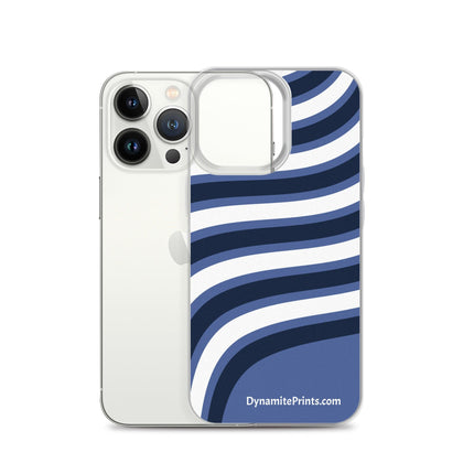 Blue & White Waves iPhone® Case - Trump Tees