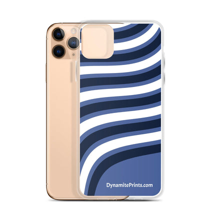 Blue & White Waves iPhone® Case - Trump Tees