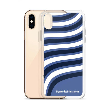 Blue & White Waves iPhone® Case - Trump Tees