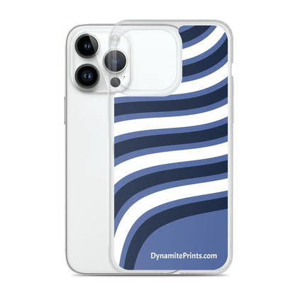 Blue & White Waves iPhone® Case - Trump Tees