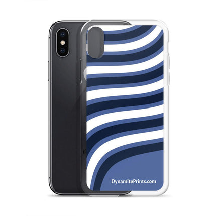 Blue & White Waves iPhone® Case - Trump Tees