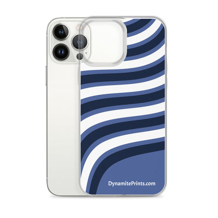 Blue & White Waves iPhone® Case - Trump Tees