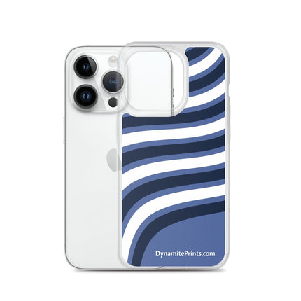 Blue & White Waves iPhone® Case - Trump Tees